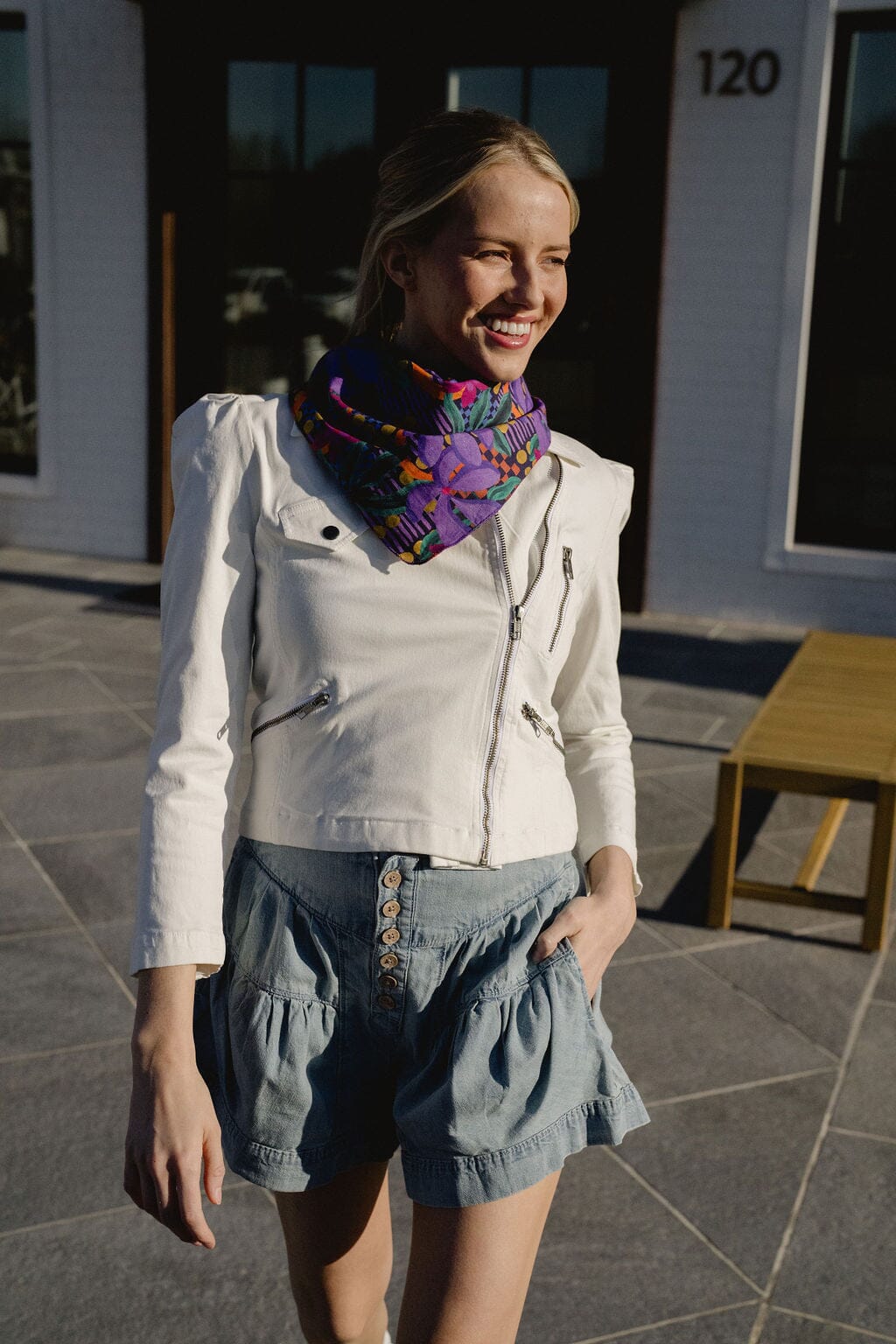 Szalik Clare - Lawendowe Pola