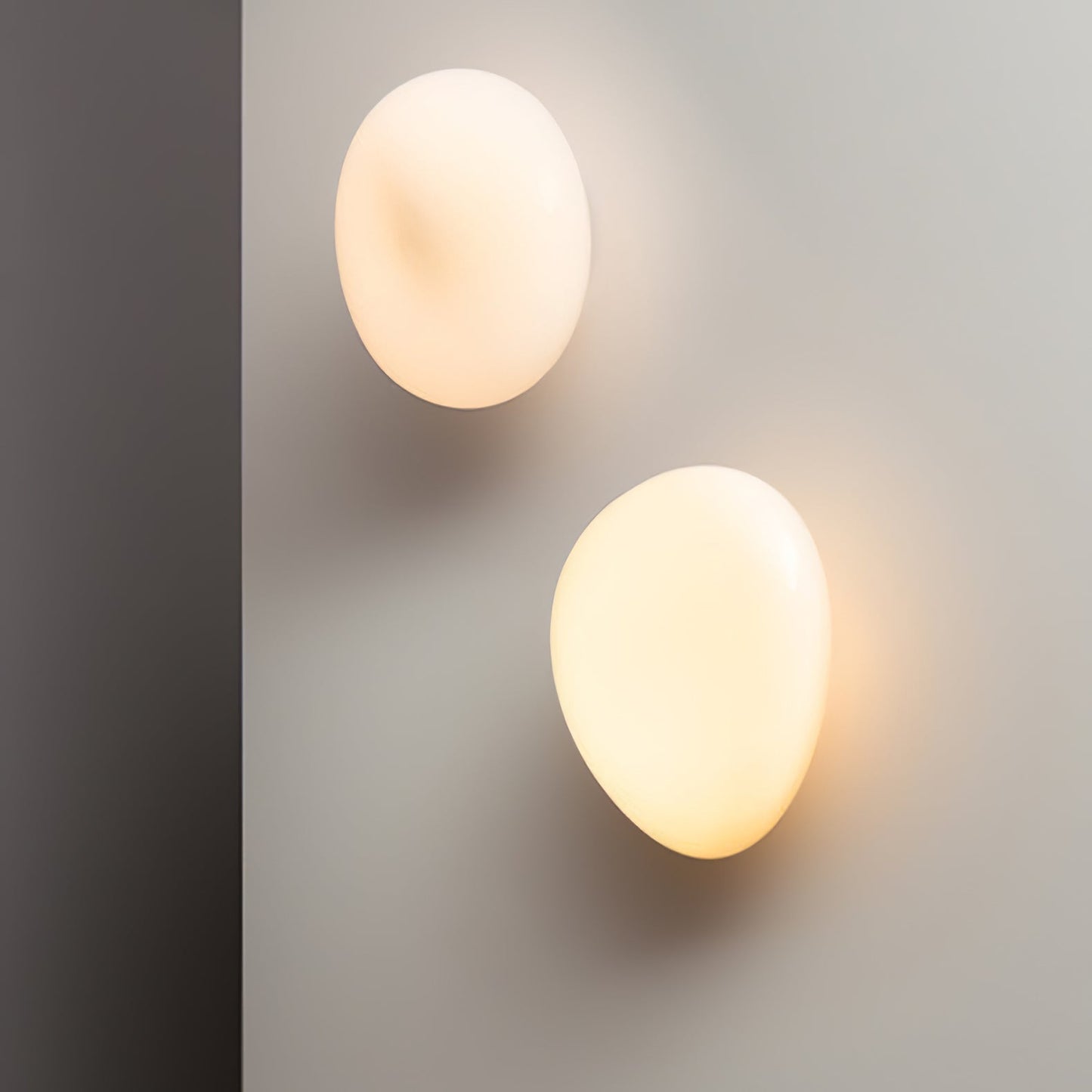 Bubble Glass Wall Sconce | Sculptural Design with Integrated LED Lighting 2