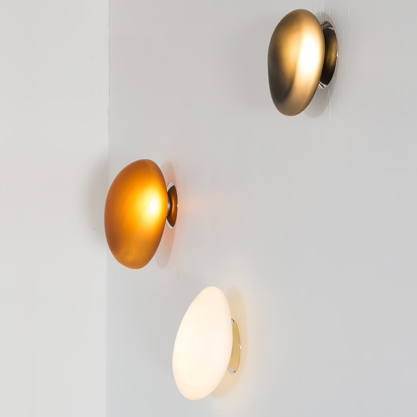 Bubble Glass Wall Sconce | Sculptural Design with Integrated LED Lighting 4