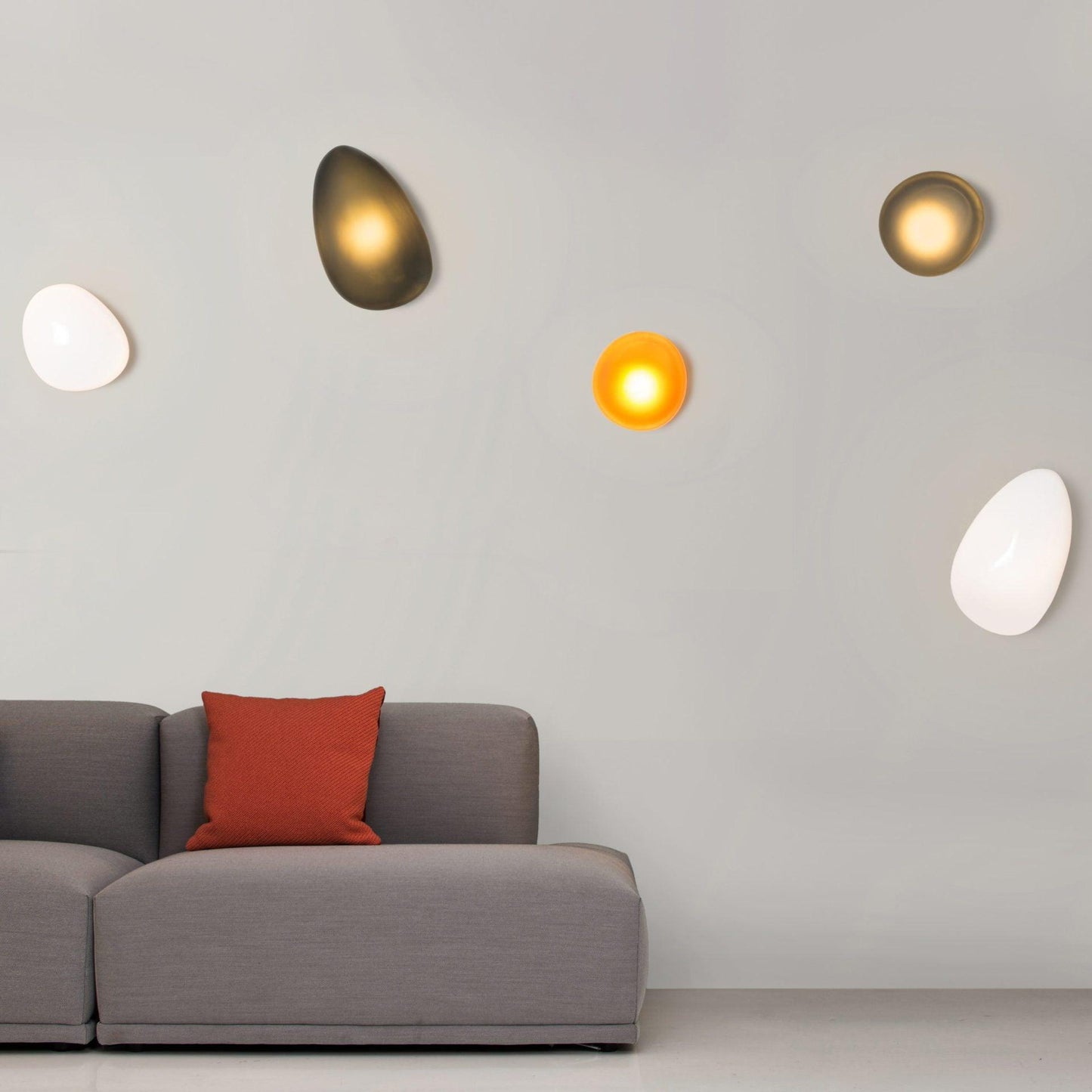 Bubble Glass Wall Sconce | Sculptural Design with Integrated LED Lighting 8