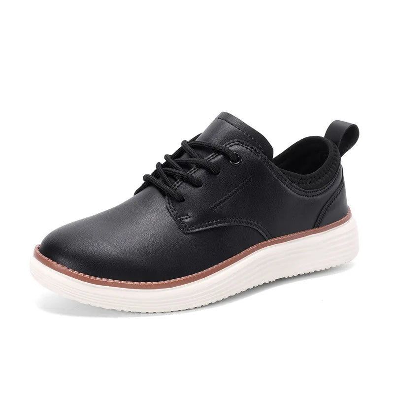 Casual Leather Oxford Shoes for Men | Non-Slip, Breathable, Thick Sole 6
