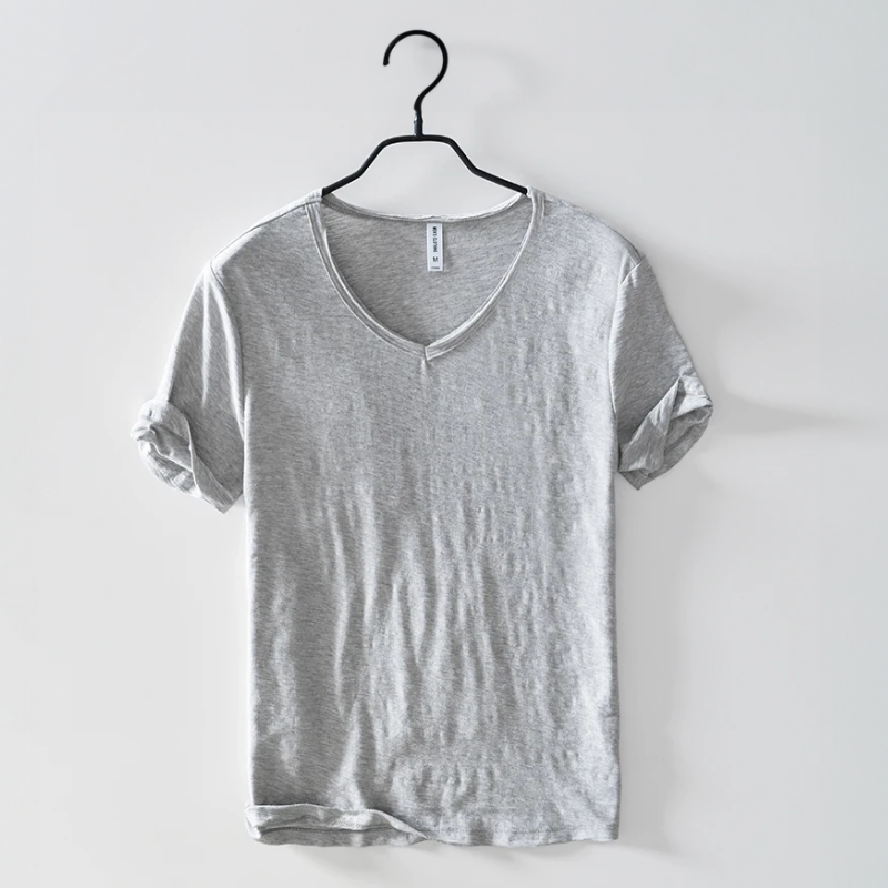 Casual V-Neck T-Shirt | Soft Breathable Fabric for All-Day Comfort 5