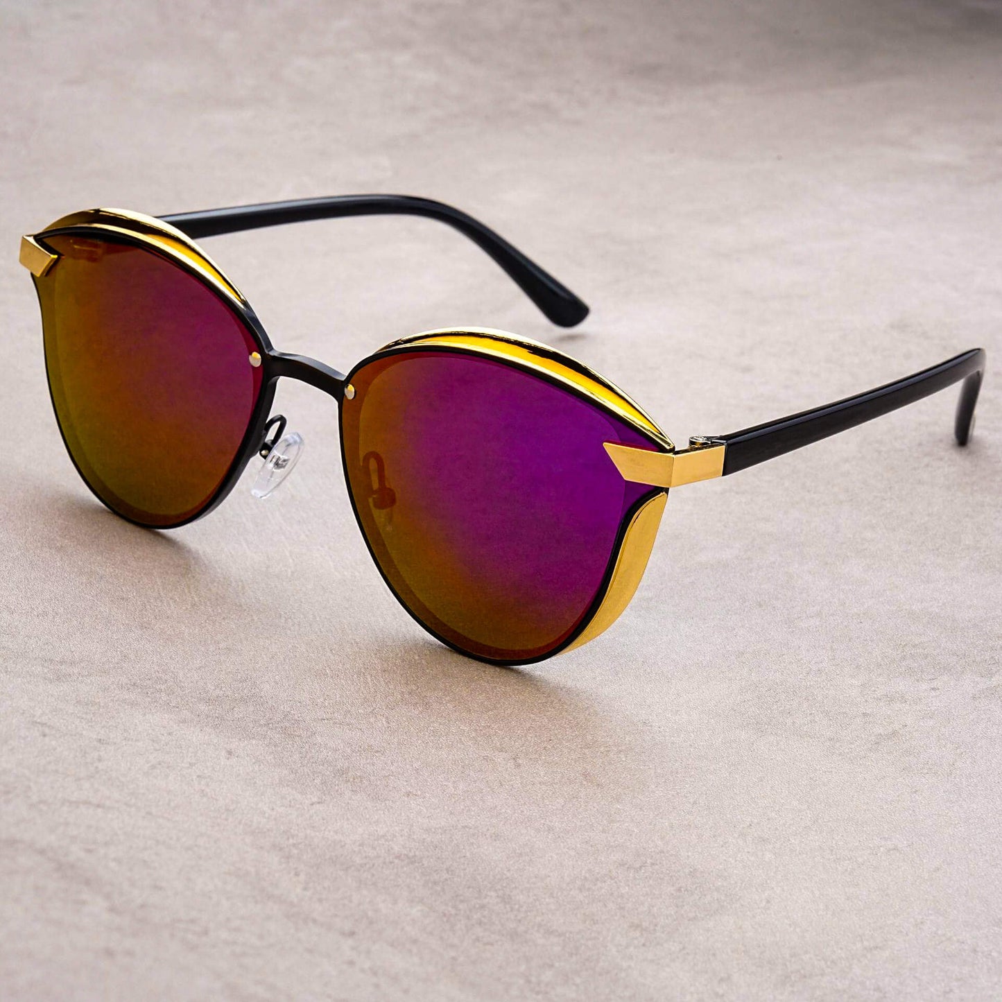 Cat-Eye Sunglasses | Oversized Tinted UV 400 Polarized Lenses 3