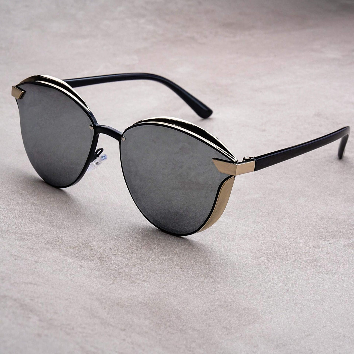 Cat-Eye Sunglasses | Oversized Tinted UV 400 Polarized Lenses 4