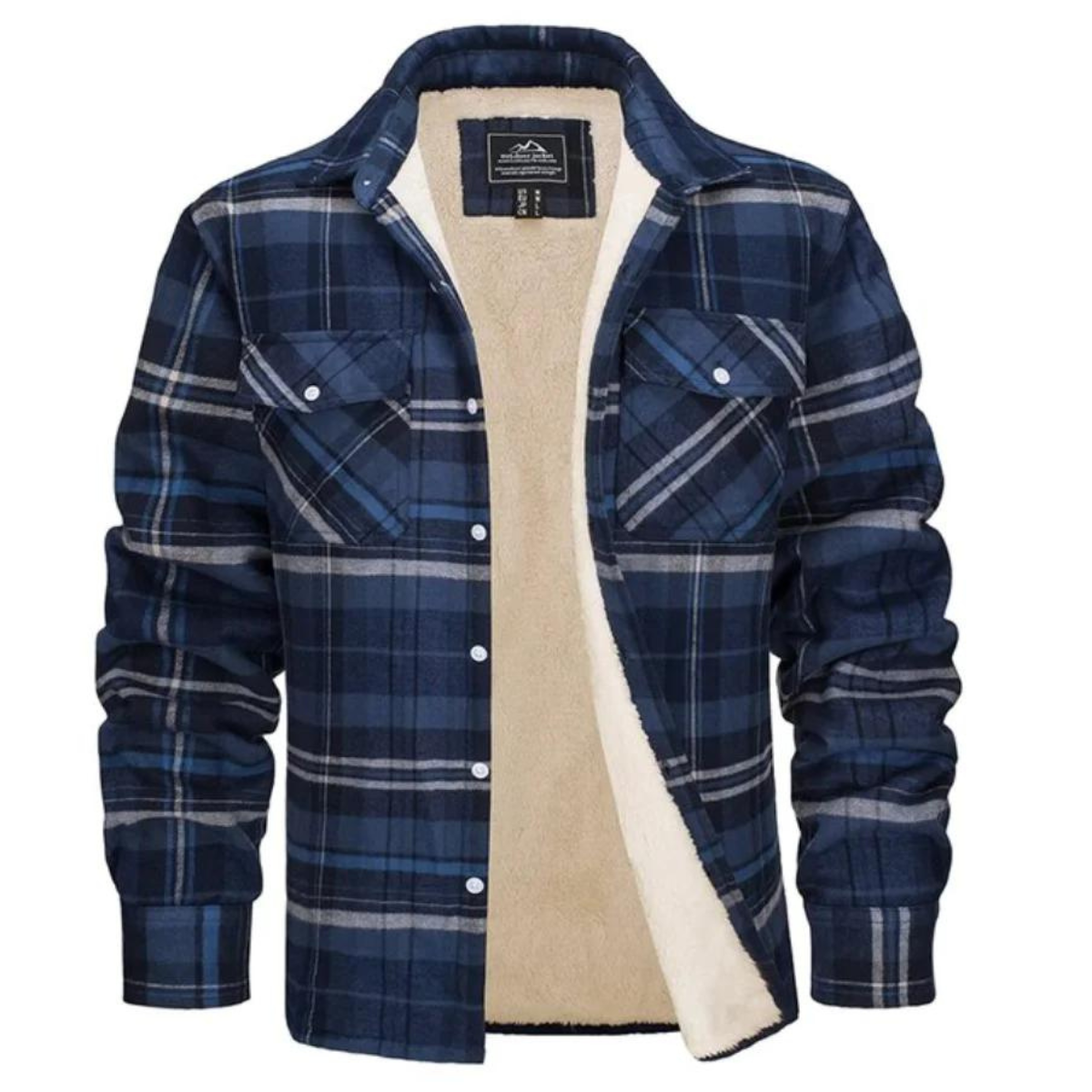 Checkered Winter Coat | Plush Lining for Ultimate Comfort 6