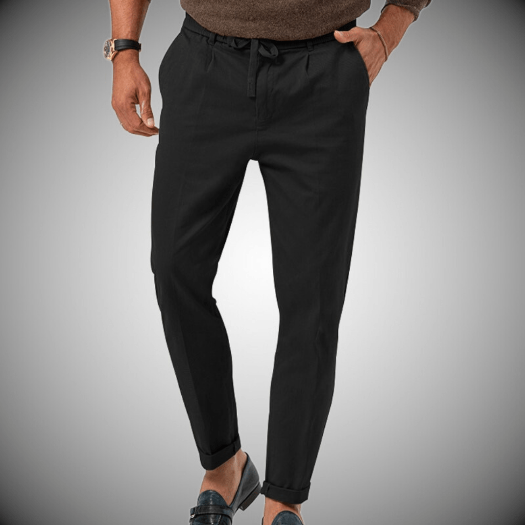 Chinos for Men | Comfortable Fit with Elastic Waistband & Stylish Design 3