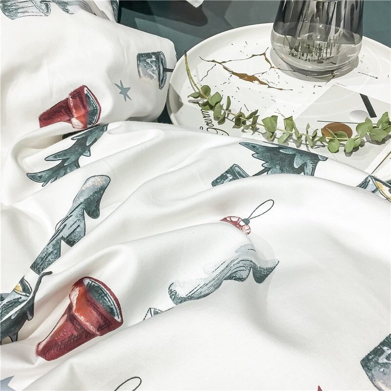 Christmas Bedding Set | Premium Egyptian Cotton for Cozy Comfort 5