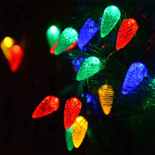 Christmas Garland | 10m Waterproof LED Lights with 8 Modes 0