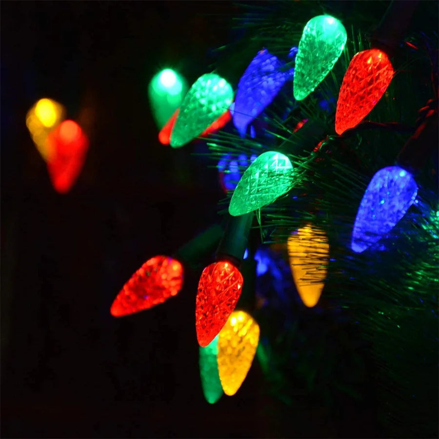 Christmas Garland | 10m Waterproof LED Lights with 8 Modes 2