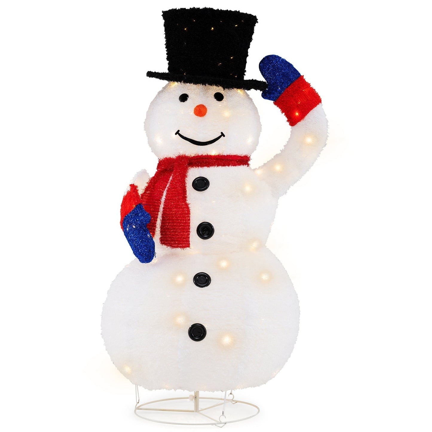 Christmas Snowman Decoration | 120 LED Lights with Timer Function 0