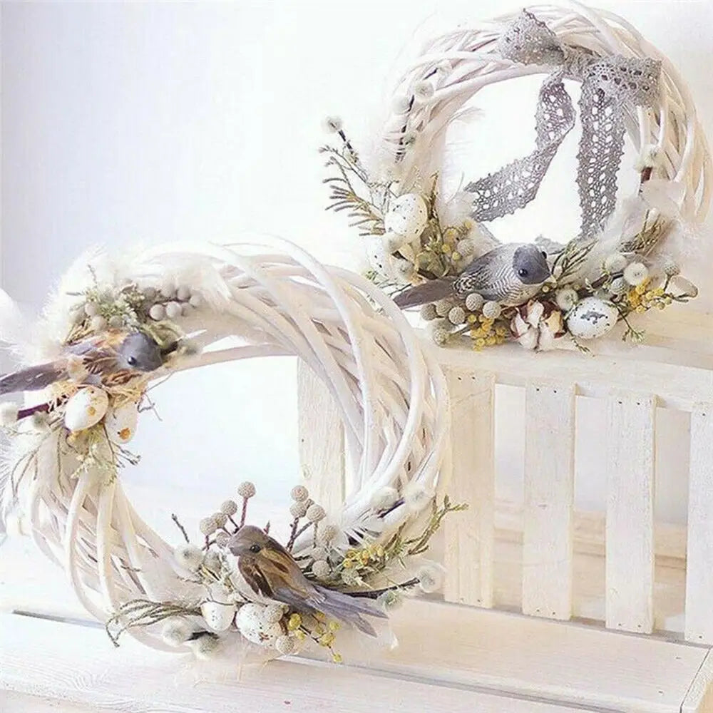 Christmas Wreath | Elegant Rattan Design for Holiday Decor 3