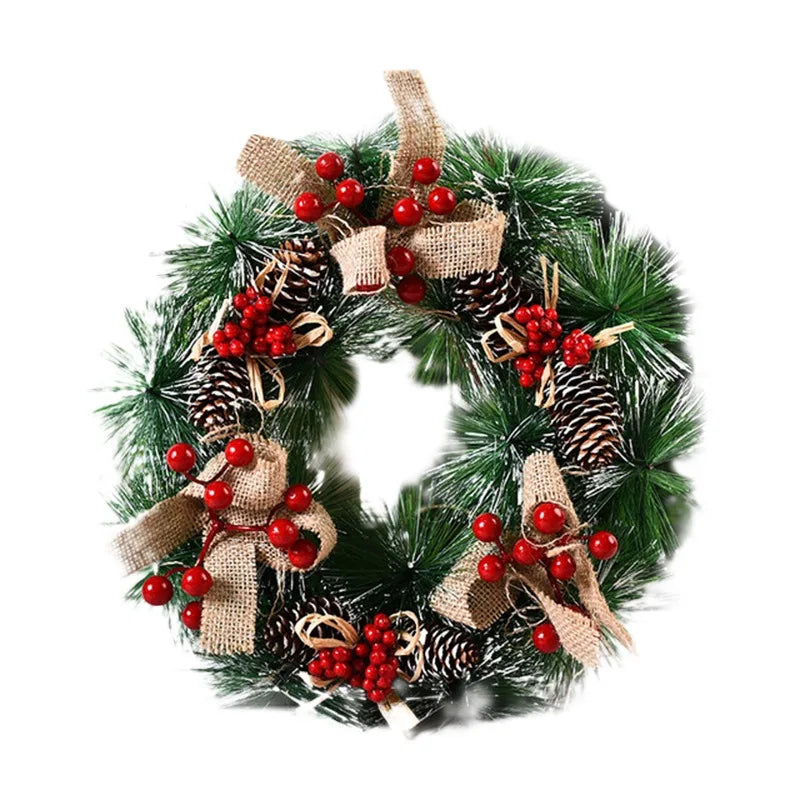 Christmas Wreath | Exquisite Artificial Decoration for Festive Cheer 3