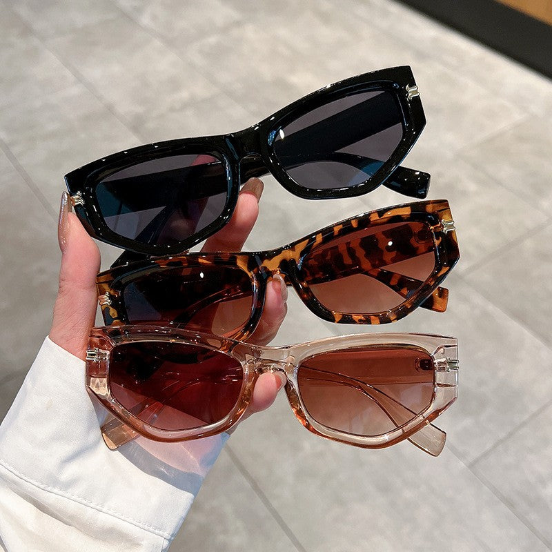 Chunky Square-Frame Sunglasses | UV Protection with Lightweight Design 1