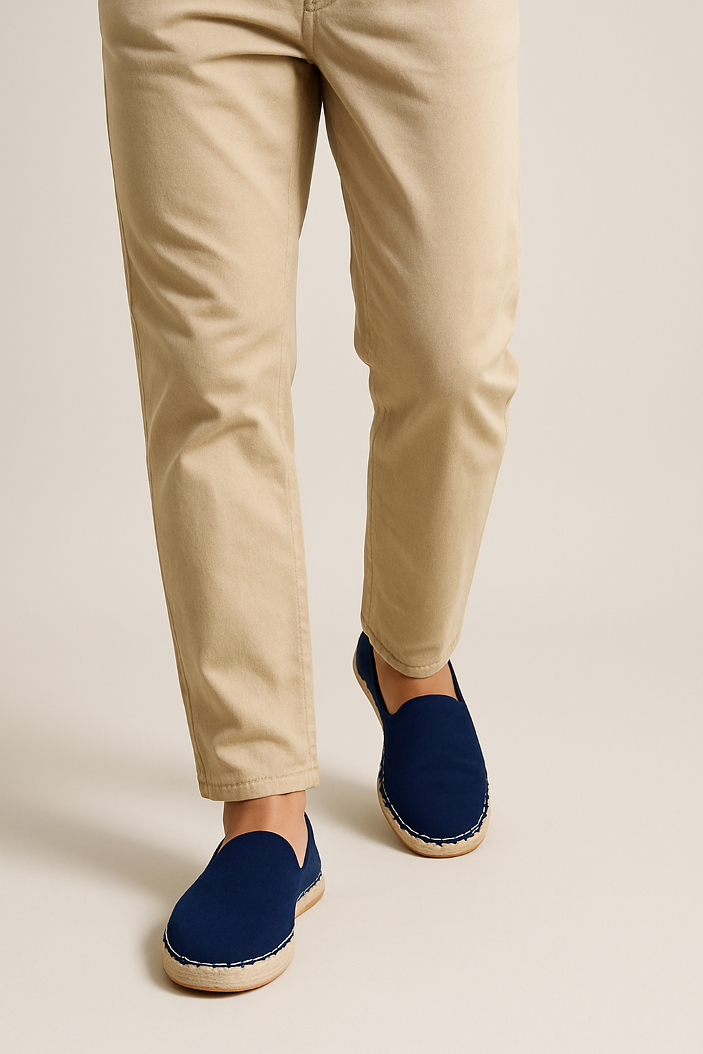 Connor Espadrilles | Soft Suede Upper with Woven Raffia Sole for Summer Comfort 2