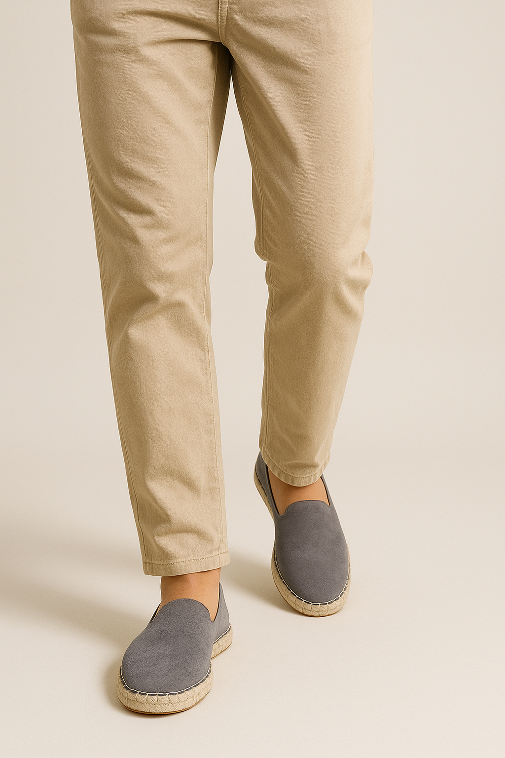 Connor Espadrilles | Soft Suede Upper with Woven Raffia Sole for Summer Comfort 4