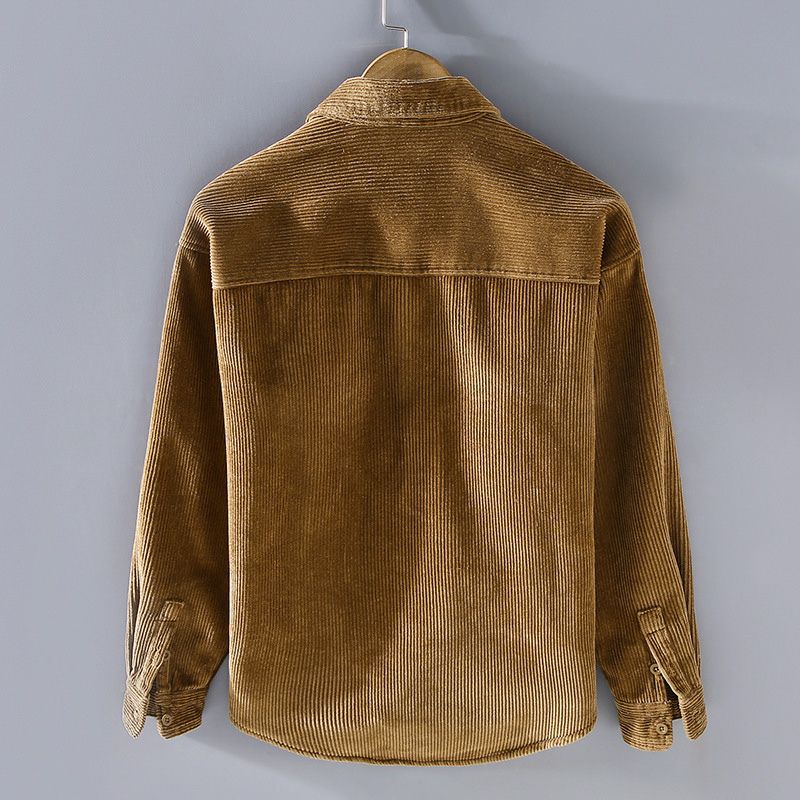 Corduroy Jacket | Egyptian Cotton with Velvet Lining for Warmth 4