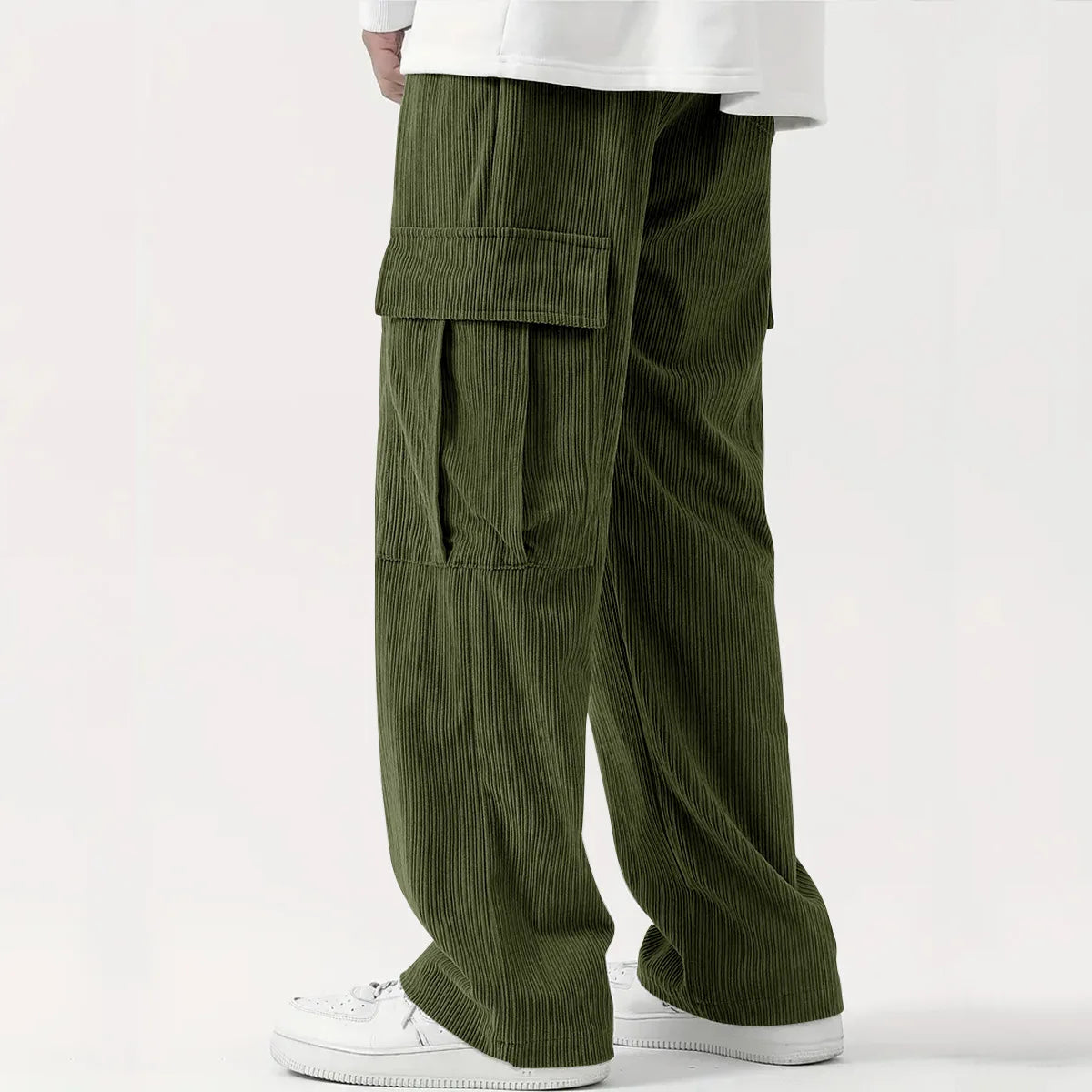 Corduroy Trousers | Relaxed Fit with Practical Pockets 5