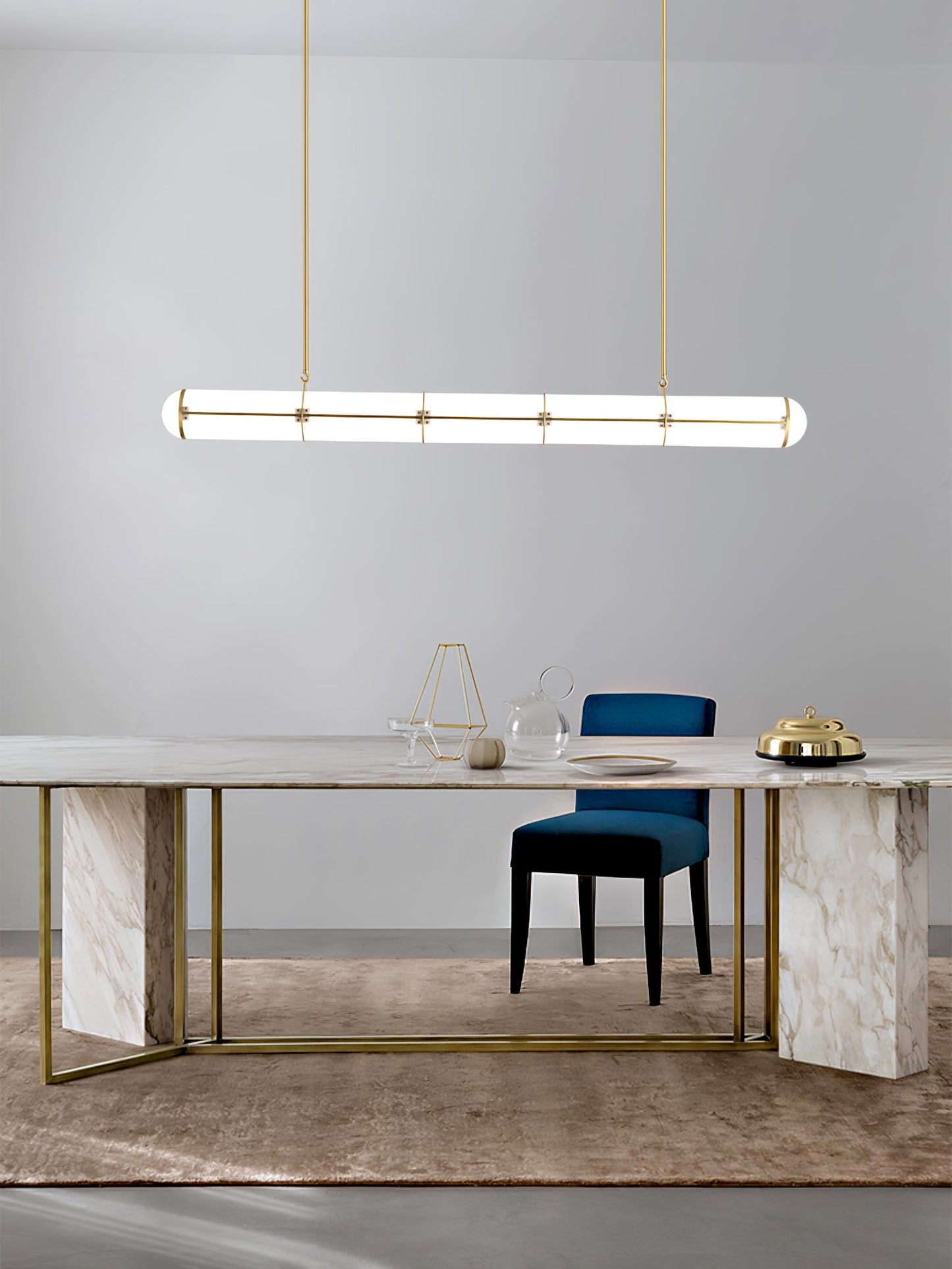 Cylindrical Pendant Light | Customizable LED Kitchen Pendant Lighting 1