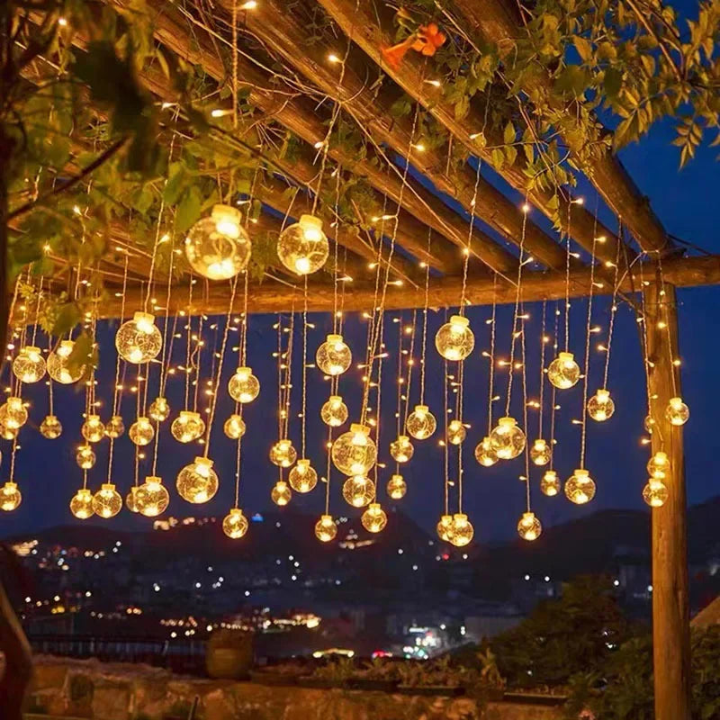 Decorative LED Solar String Lights | Enchanting Outdoor Illumination 4