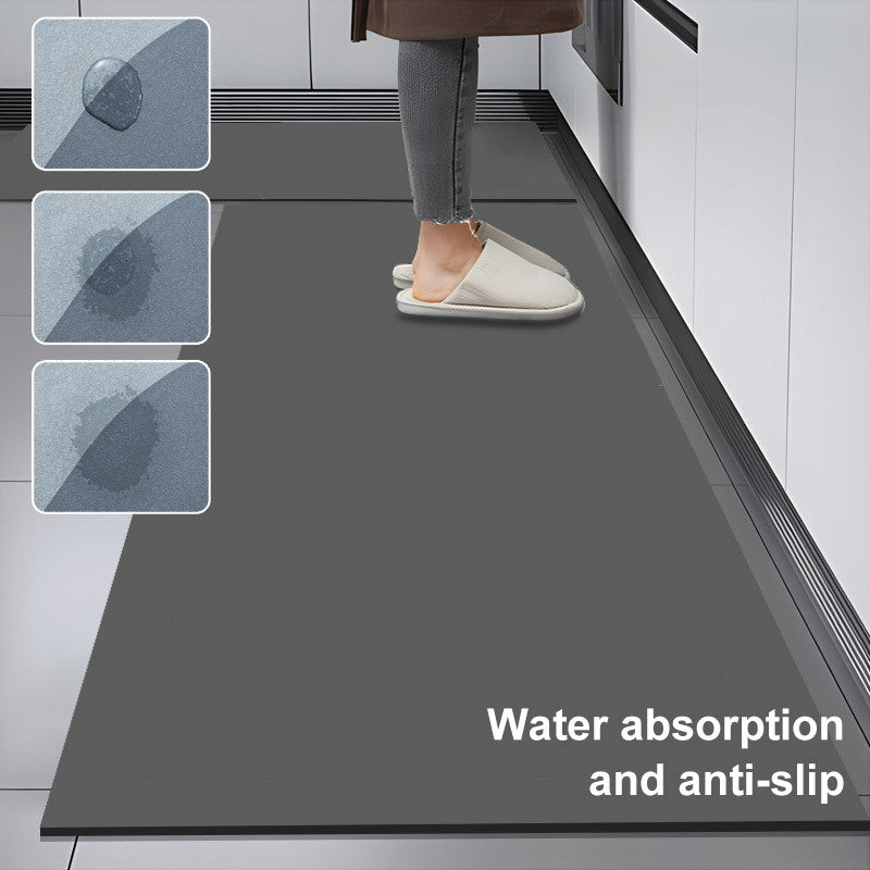 Diatom Mud | Rectangle Kitchen Rugs for Superior Moisture Absorption 5
