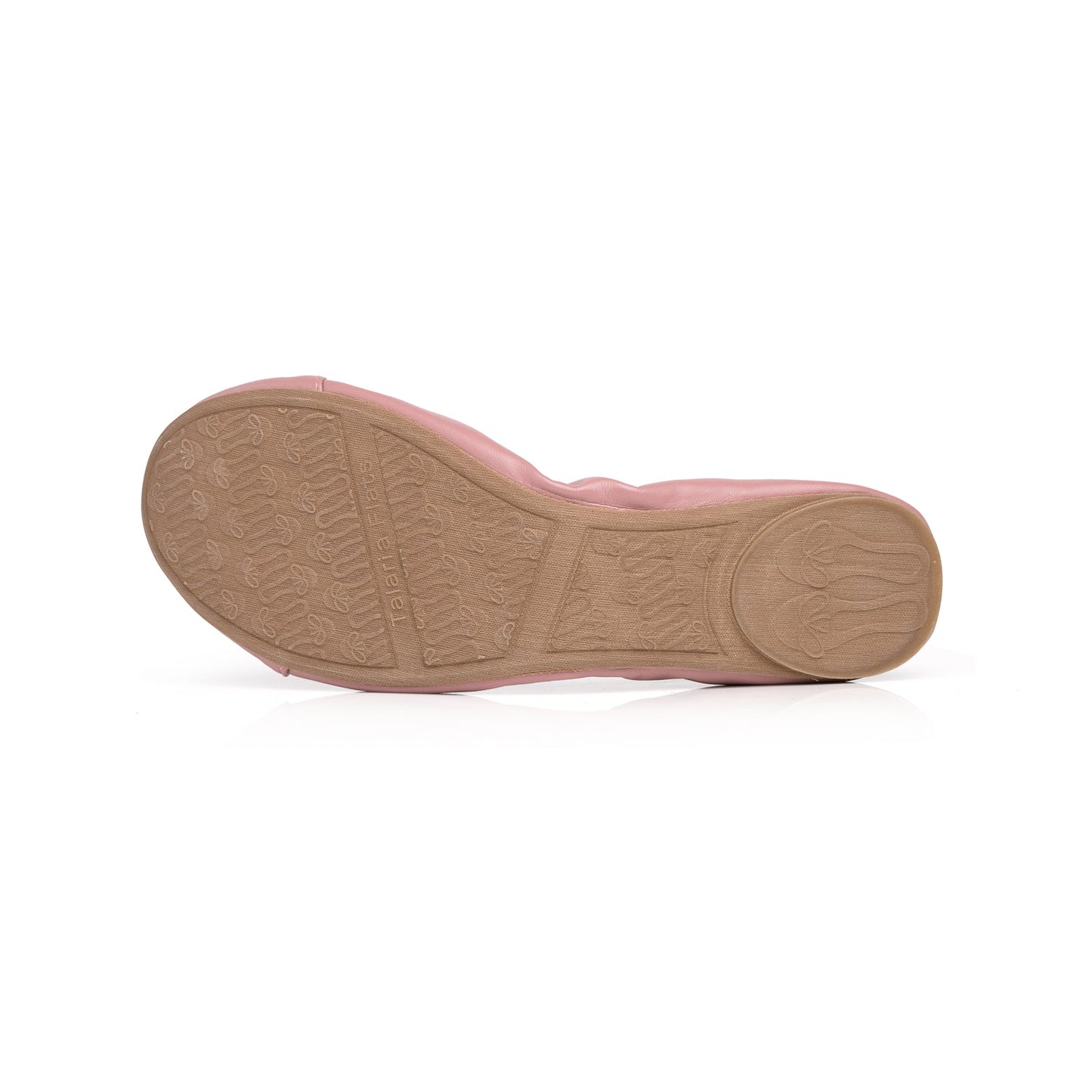 Premium stoffige rozenkleurige platte schoenen