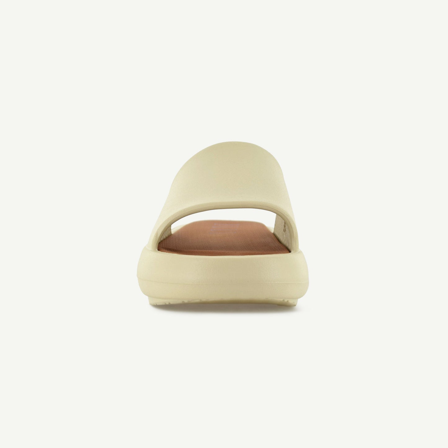 ST. TROPEZ: PLATTFORMSANDAL - BRUN