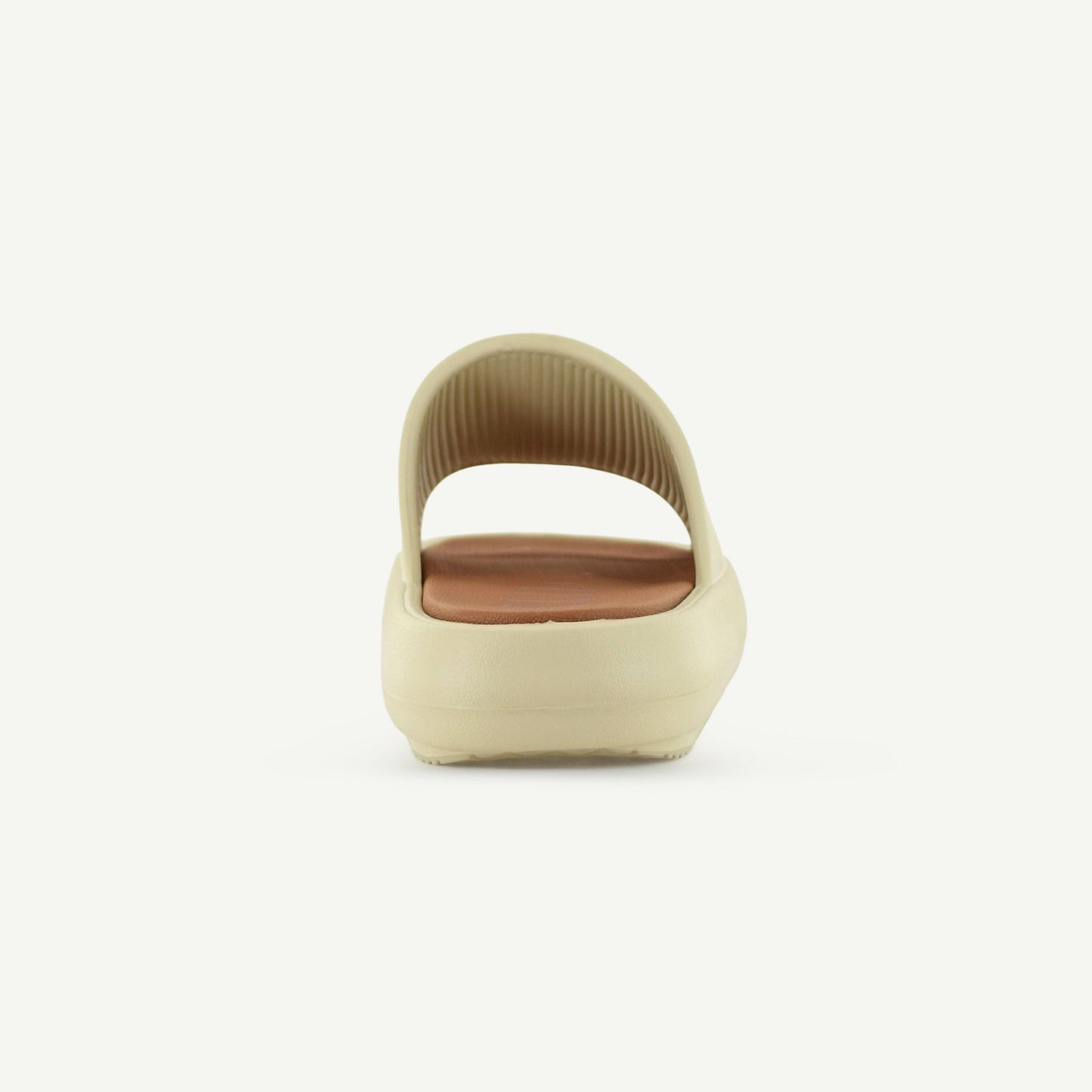 ST. TROPEZ: PLATTFORMSANDAL - BRUN