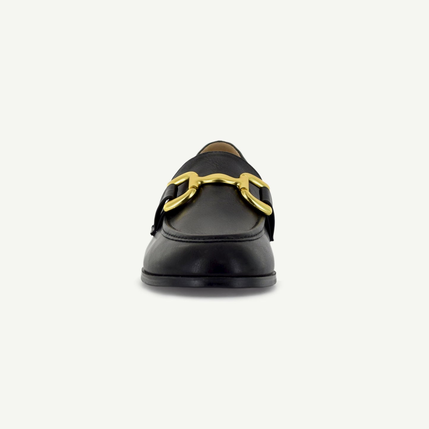 GEORGINA: KLASSISK LOAFER - SVART