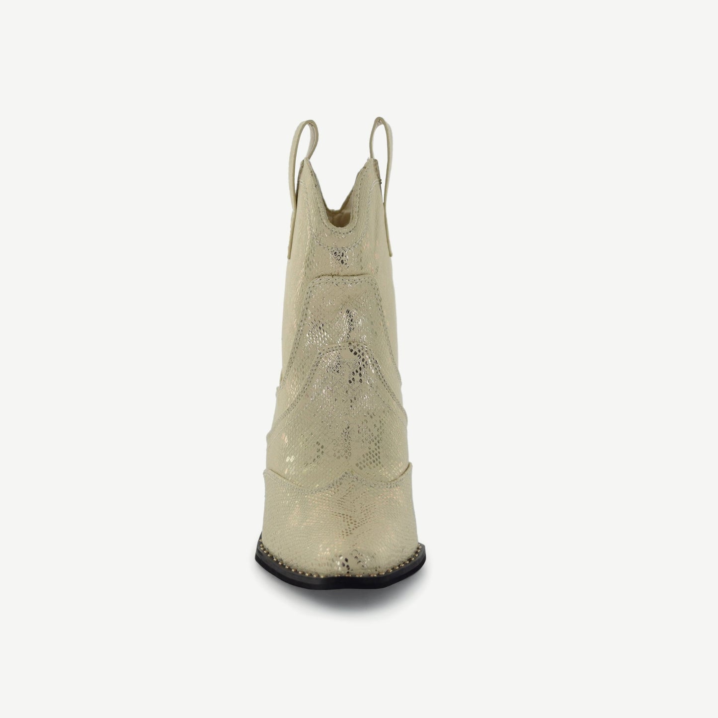 ISABEL: VÄSTERN BOOTIE - OFF-WHITE ORM