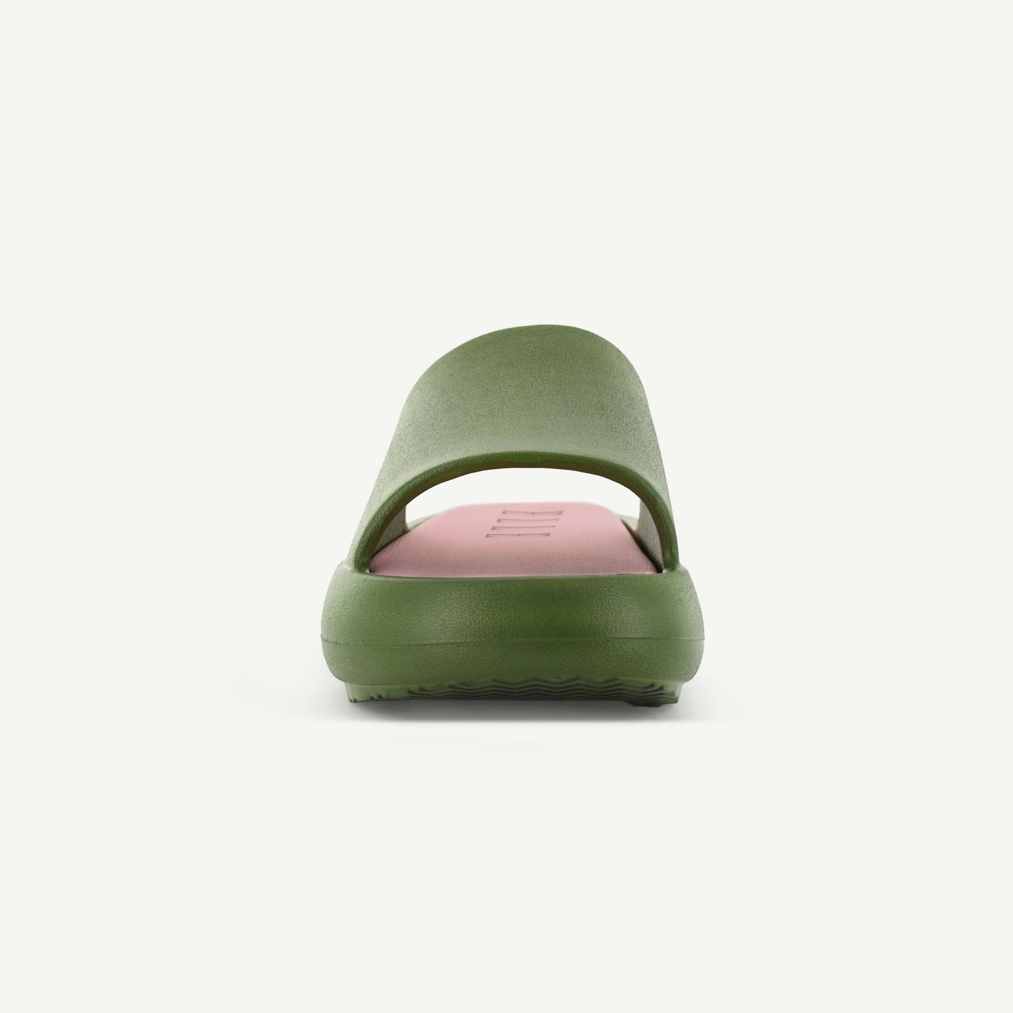 ST. TROPEZ: PLATTFORMSANDAL - OLIV