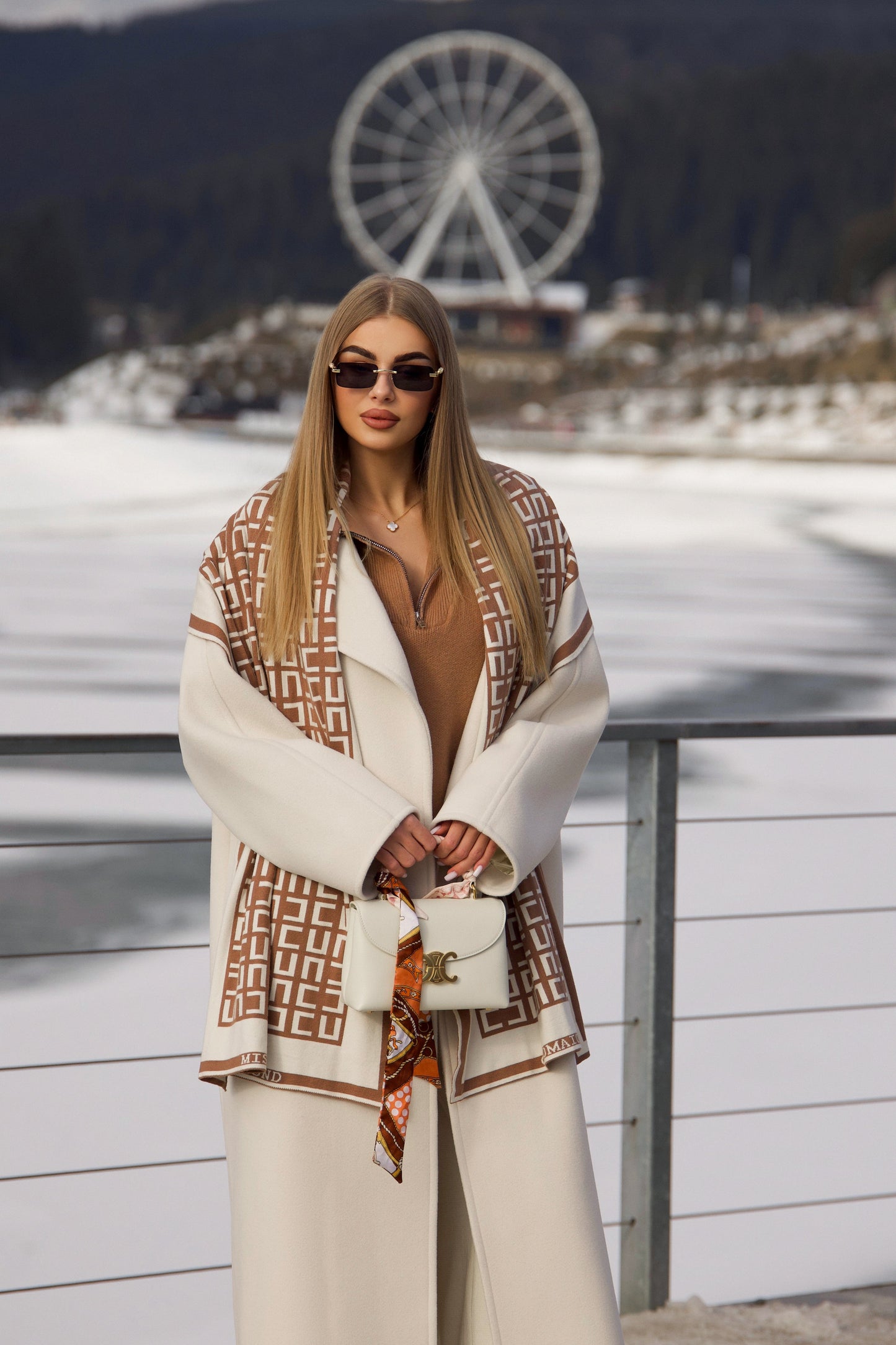 Aliko Lint 2.0 Klassisk Ullblandet Frakk