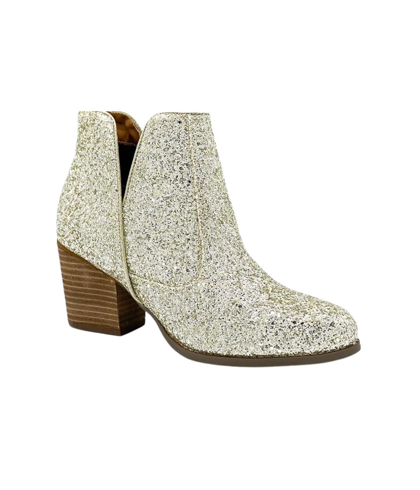 Stivaletti Glitter Fiera in Oro