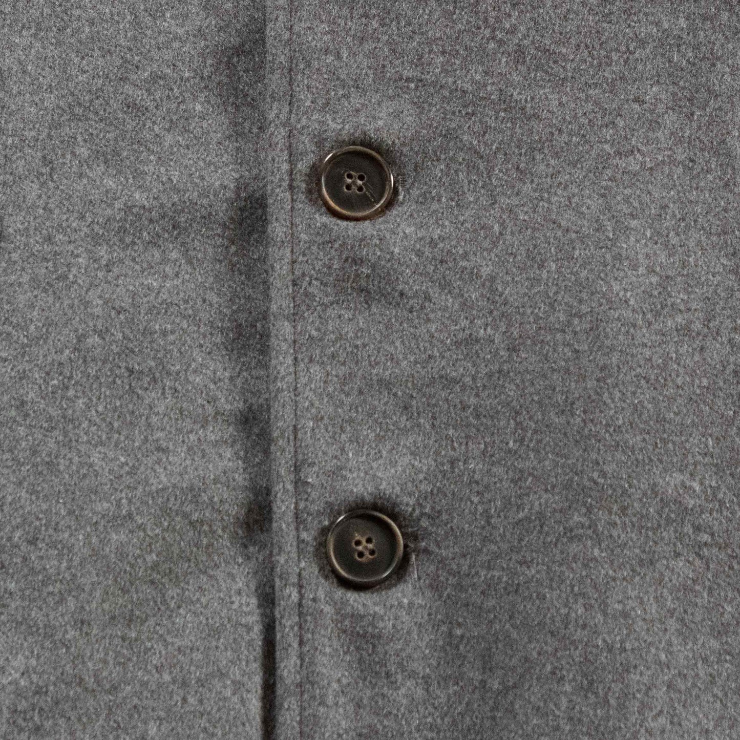 Metropolitan Dual-Layer Wool Car Coat - Grey