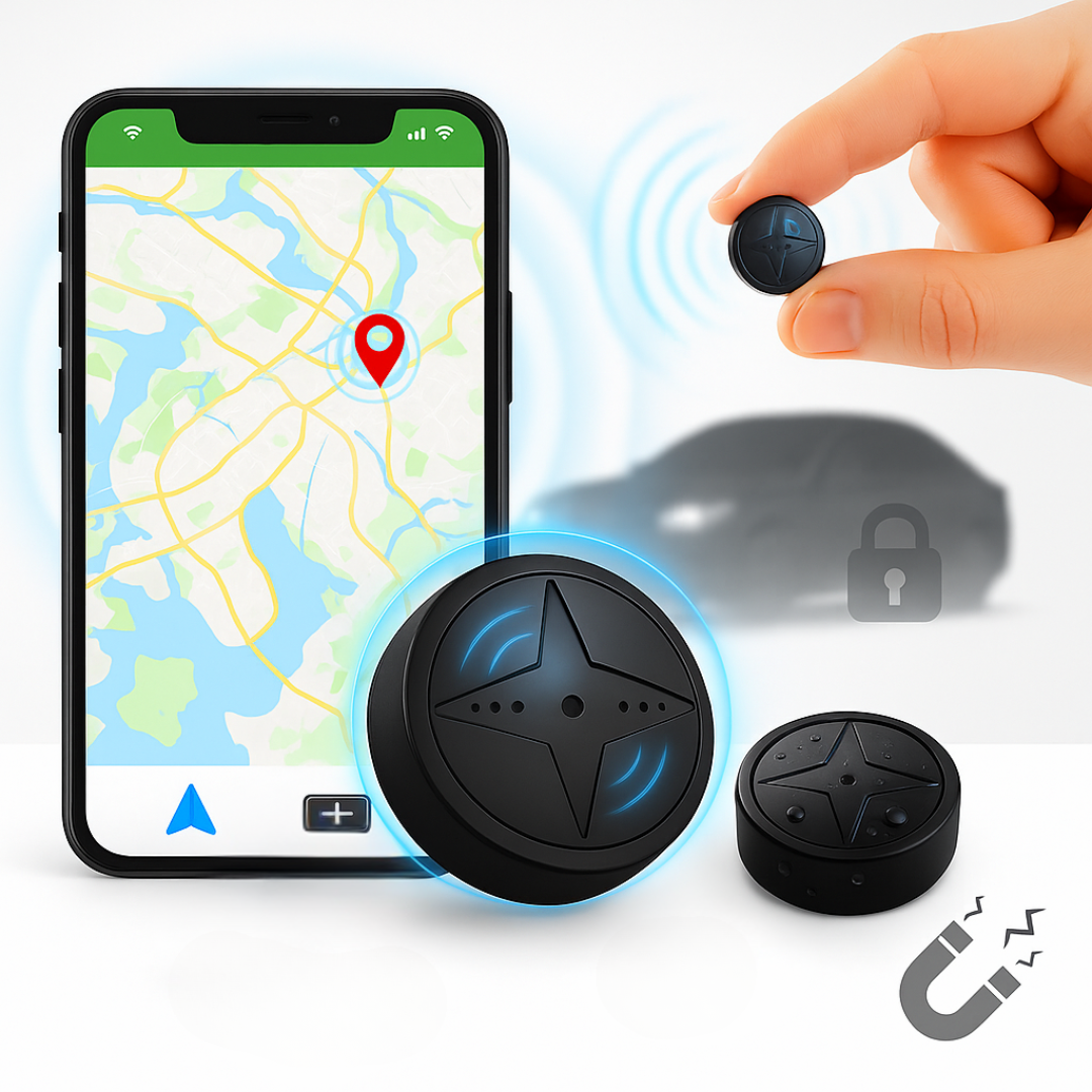 GPS Tracker for Car | Real-Time Monitoring with Magnetic Mount 0