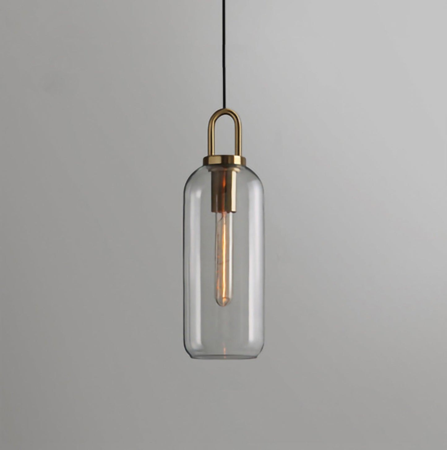 Glass Pendant Lamp | Elegant Design with Adjustable Height 0