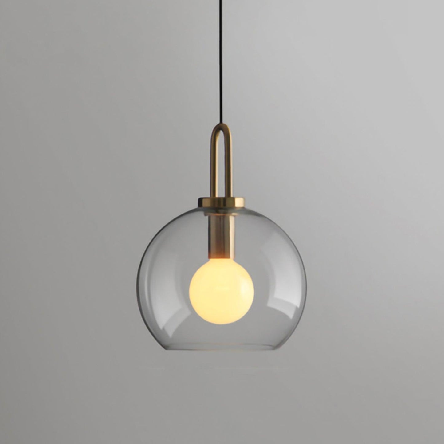 Glass Pendant Lamp | Elegant Design with Adjustable Height 16