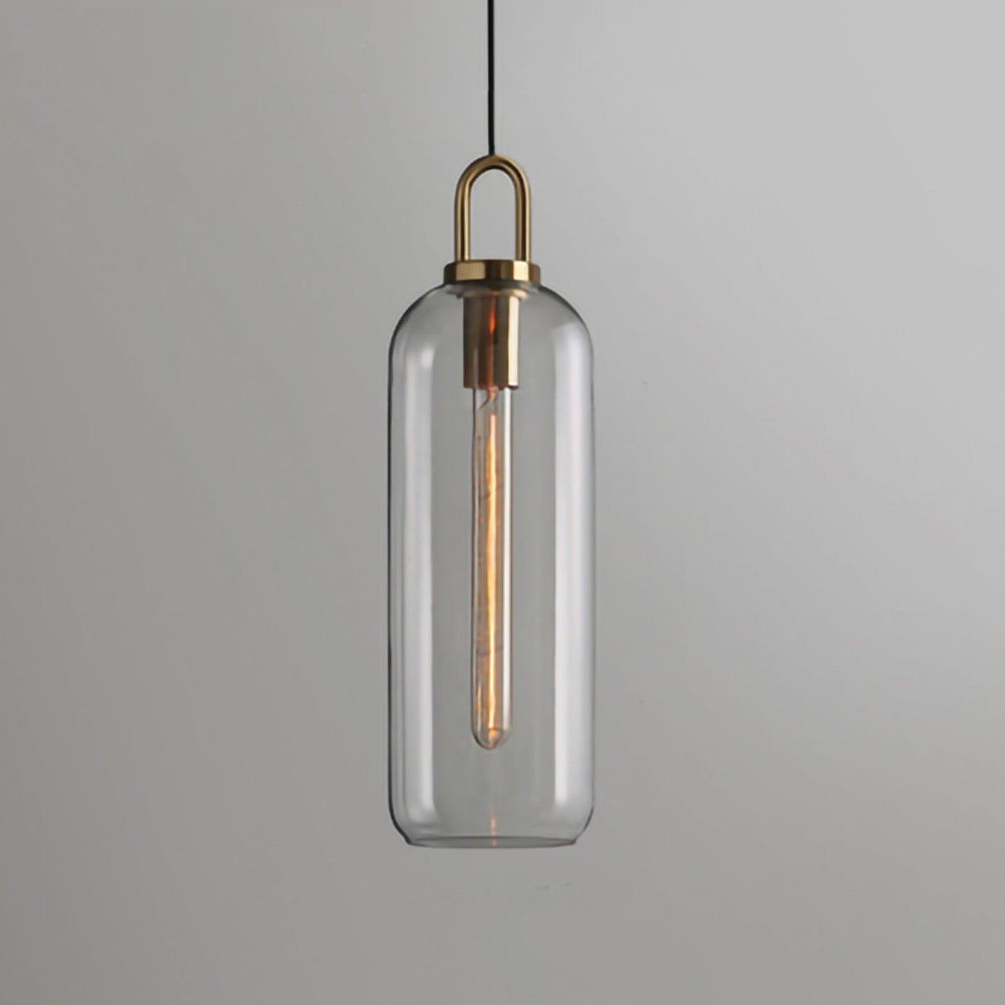 Glass Pendant Lamp | Elegant Design with Adjustable Height 9