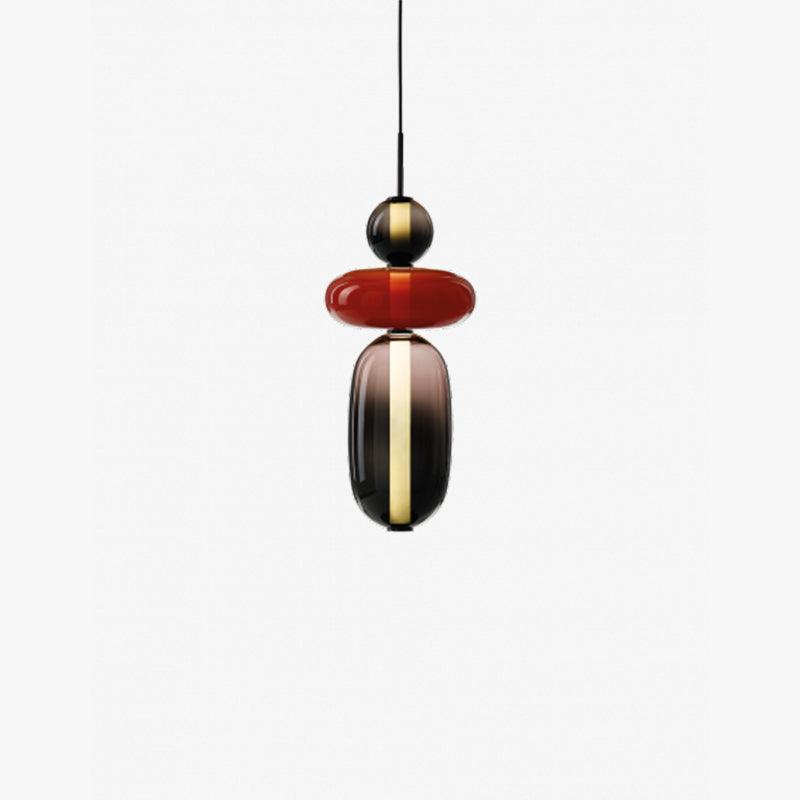 Glass Pendant Light | Dimmable Tinted Design for Kitchen and Home 12
