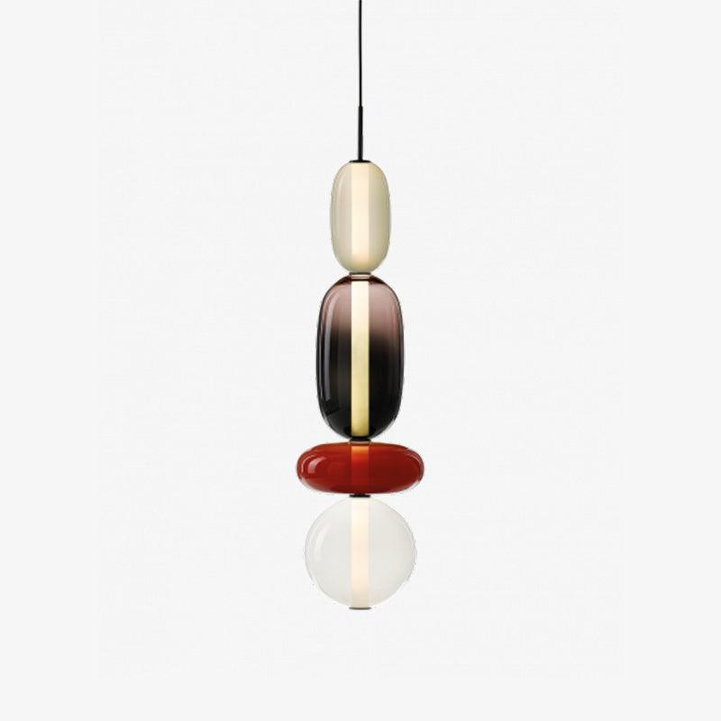 Glass Pendant Light | Dimmable Tinted Design for Kitchen and Home 15
