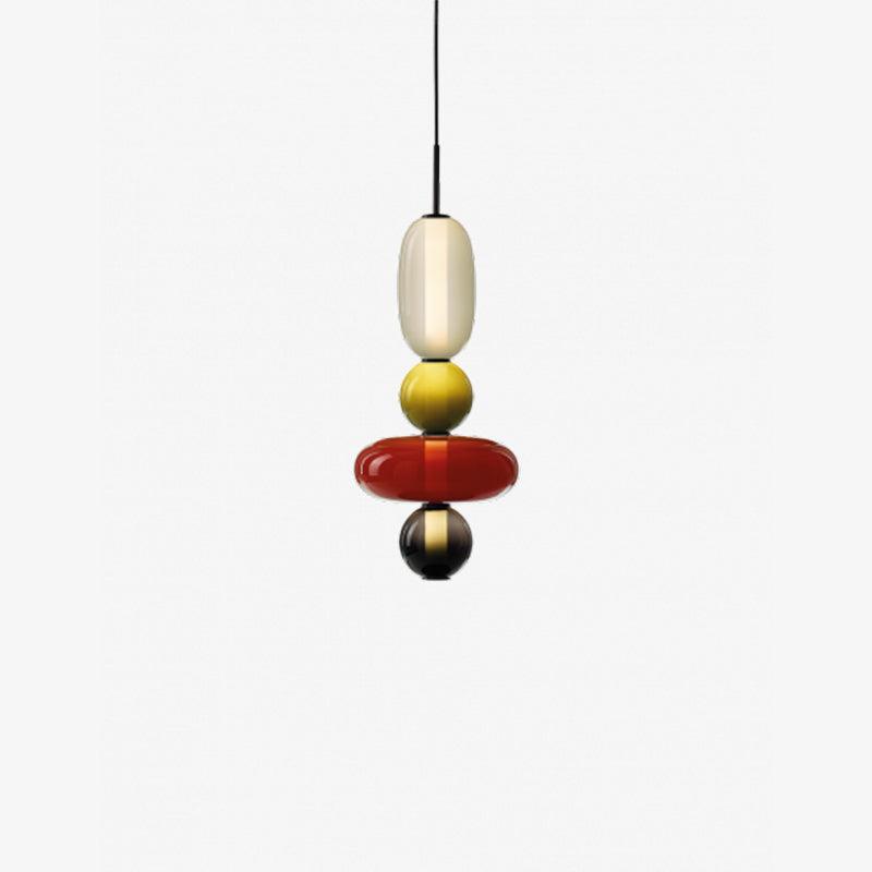 Glass Pendant Light | Dimmable Tinted Design for Kitchen and Home 16