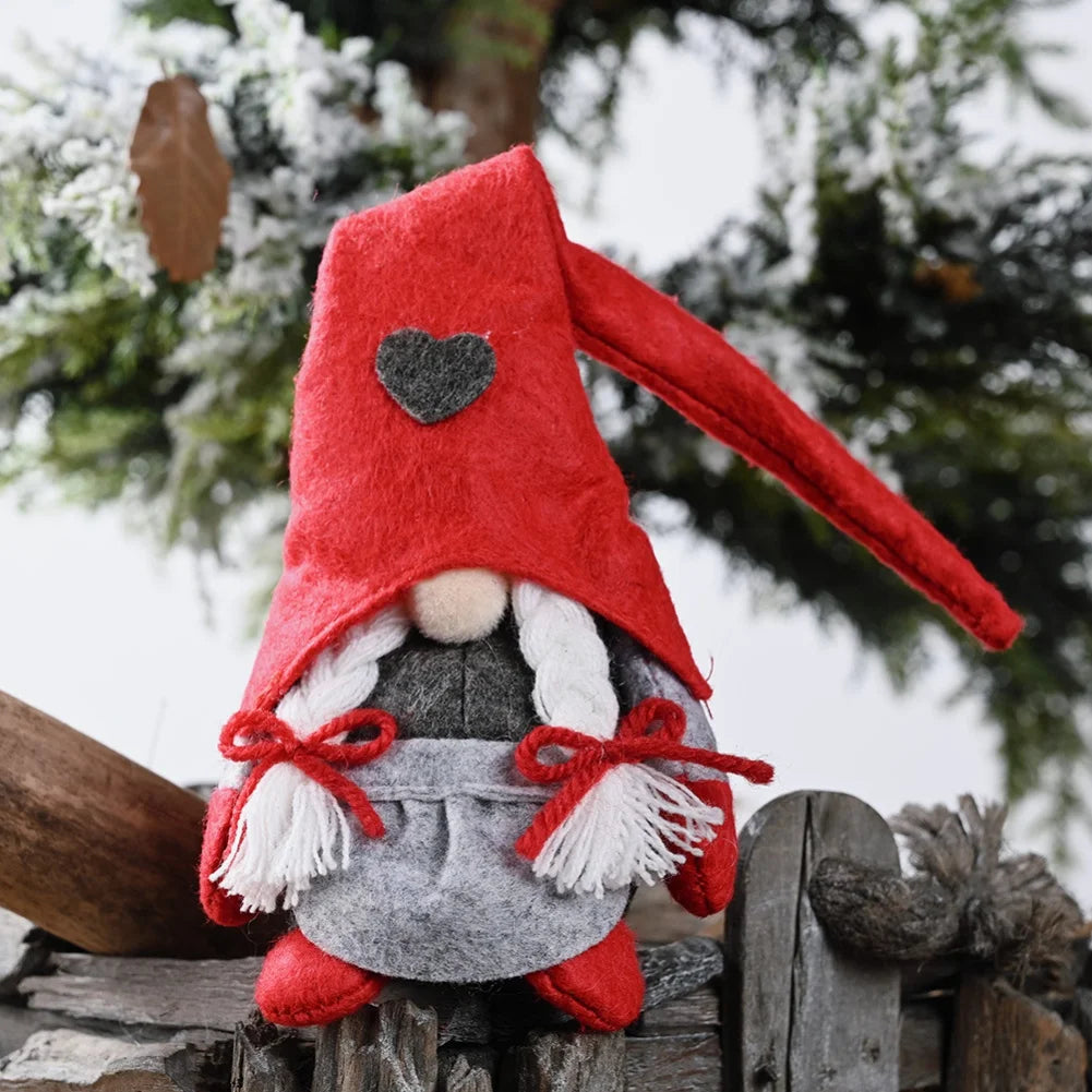 Gnome Charm | Cheerful Plush Holiday Decoration 3