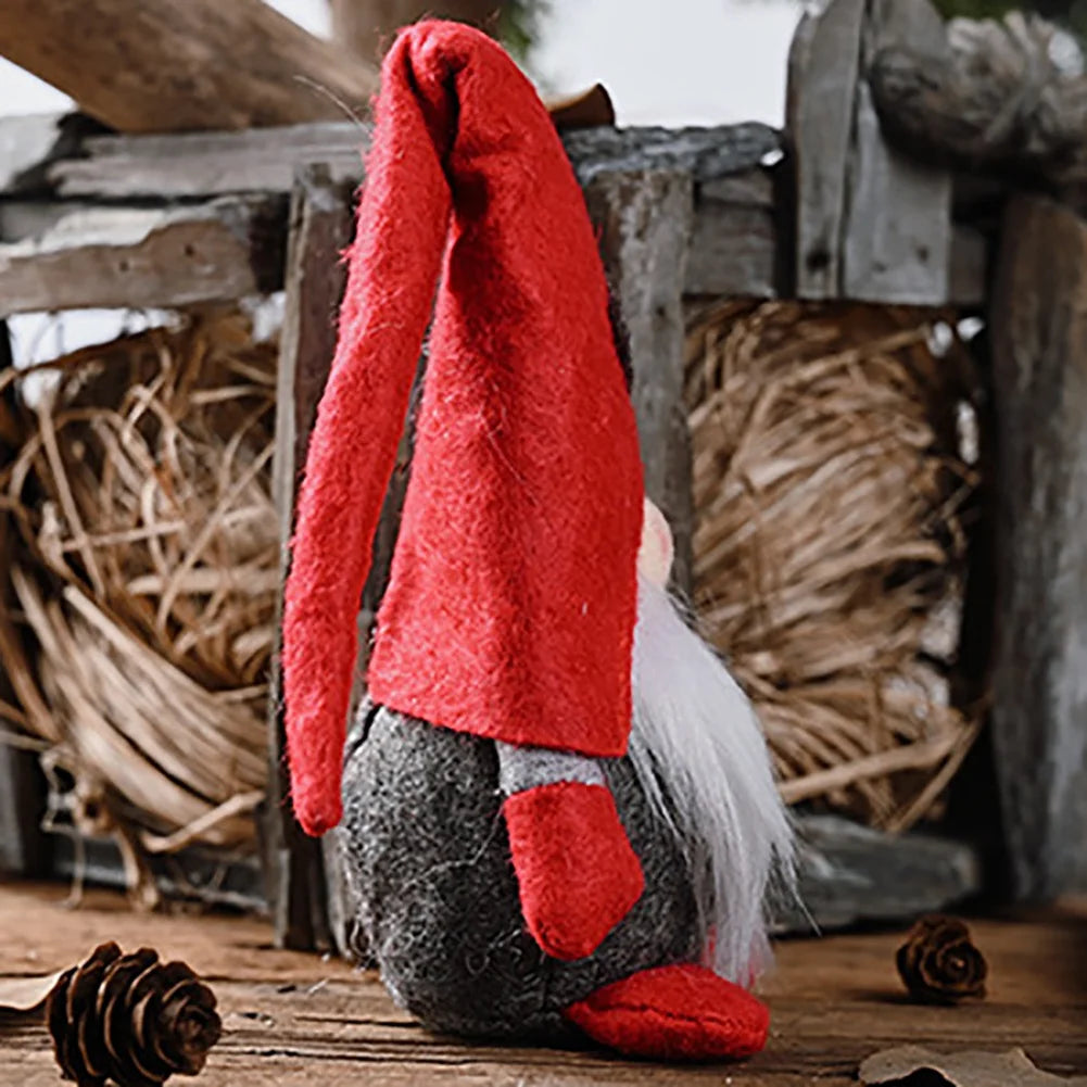 Gnome Charm | Cheerful Plush Holiday Decoration 4