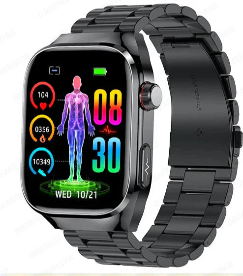 Health Smartwatch | ECG & Blood Sugar Monitoring with AMOLED Display 13