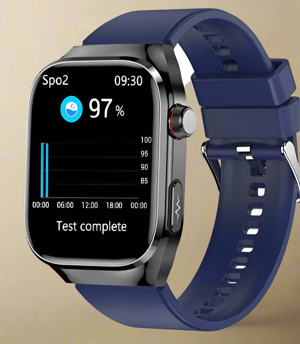 Health Smartwatch | ECG & Blood Sugar Monitoring with AMOLED Display 8