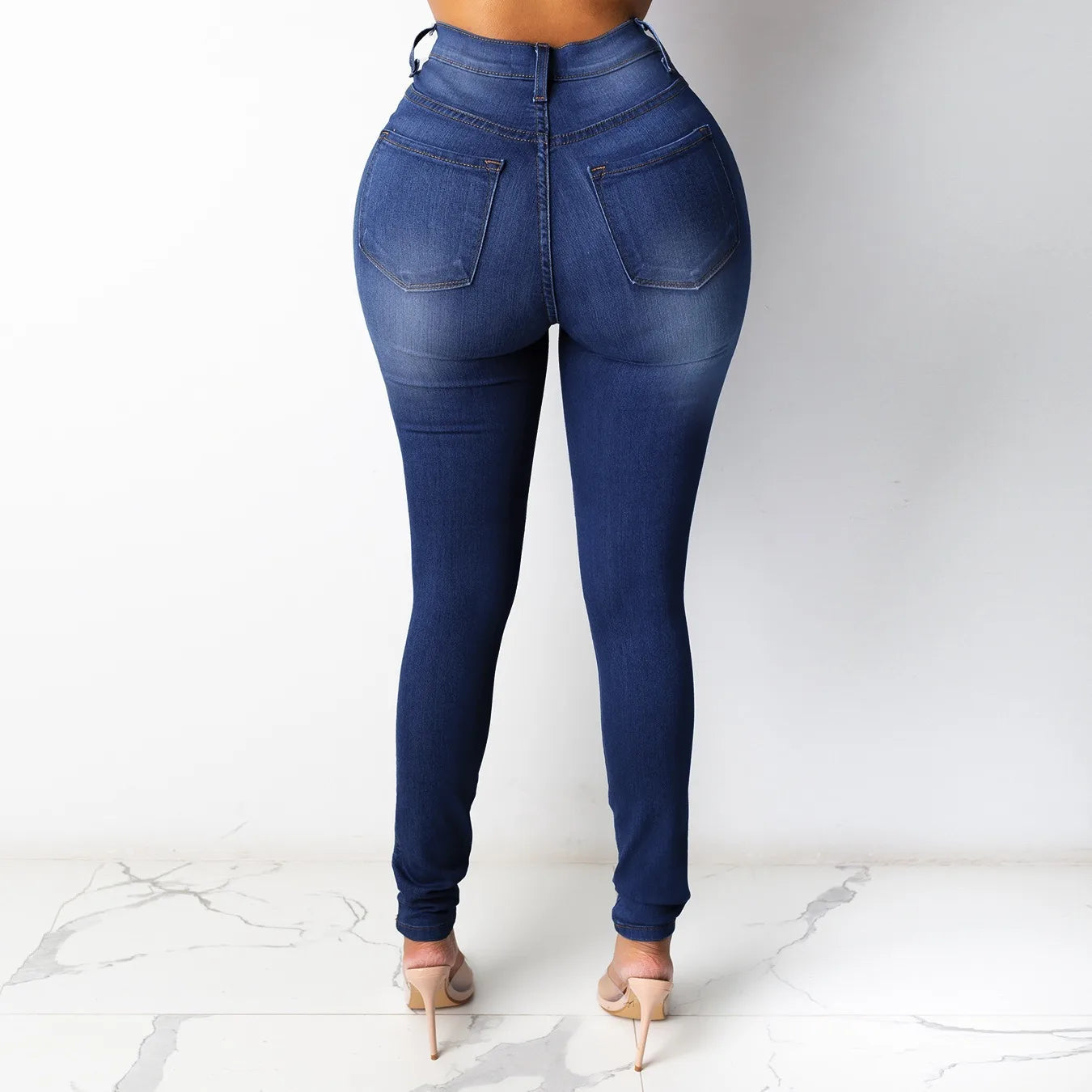 High-Waisted Slim Jeggings | Comfortable and Versatile Fit 6