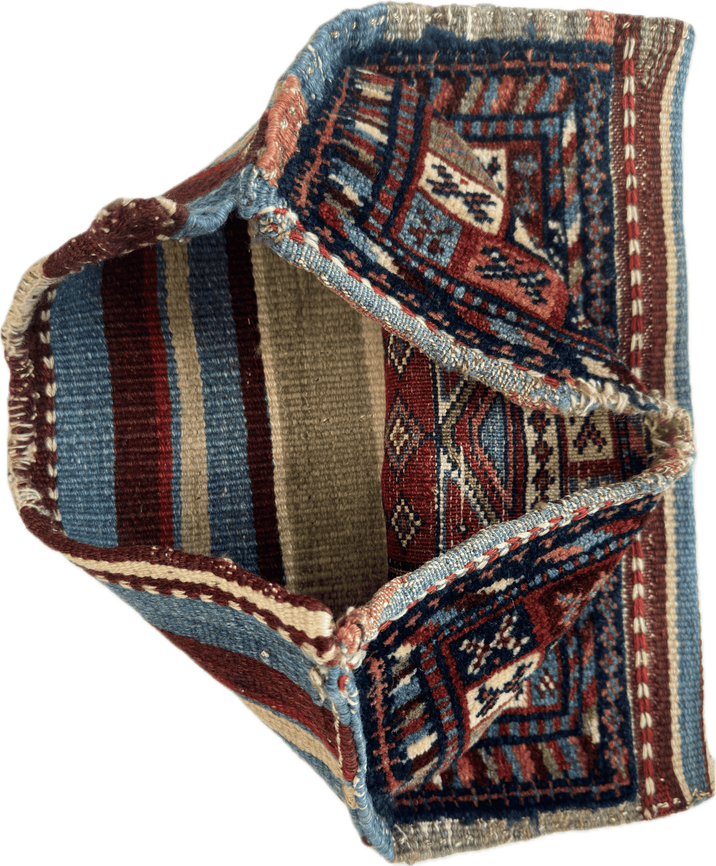 Antique Tribal Bagface - 26" X 18"