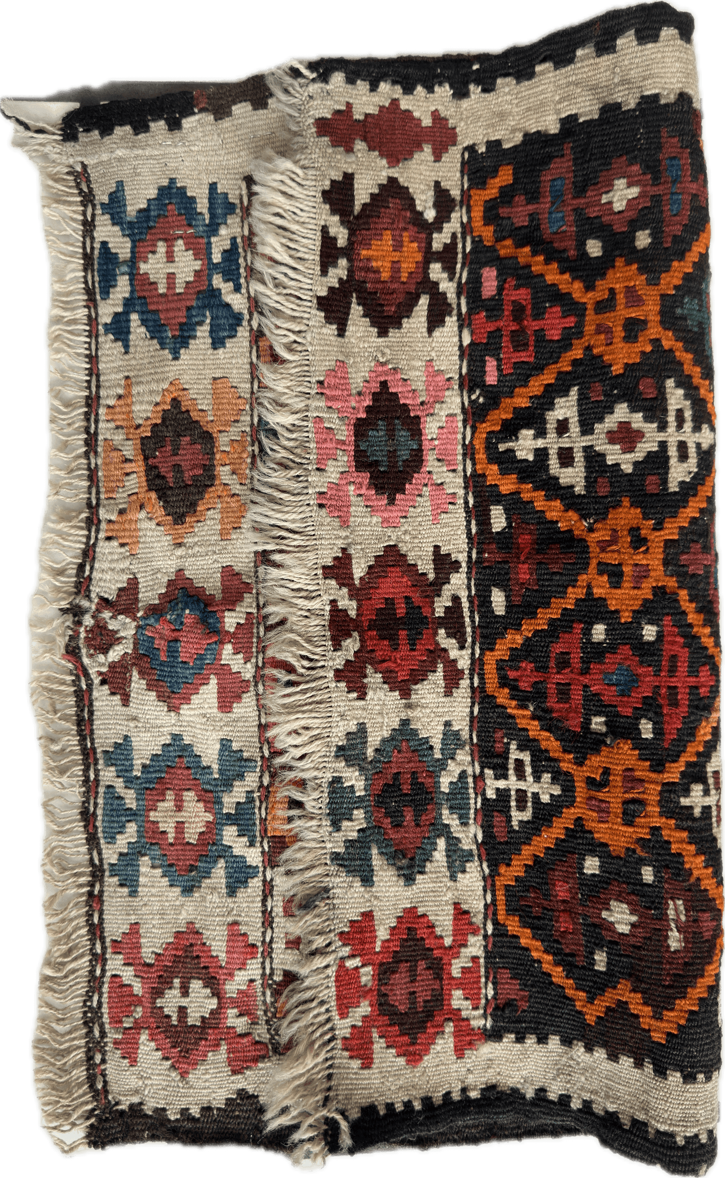 Antique Tribal Shahsavan Caucasian Bagface - 26" X 18"