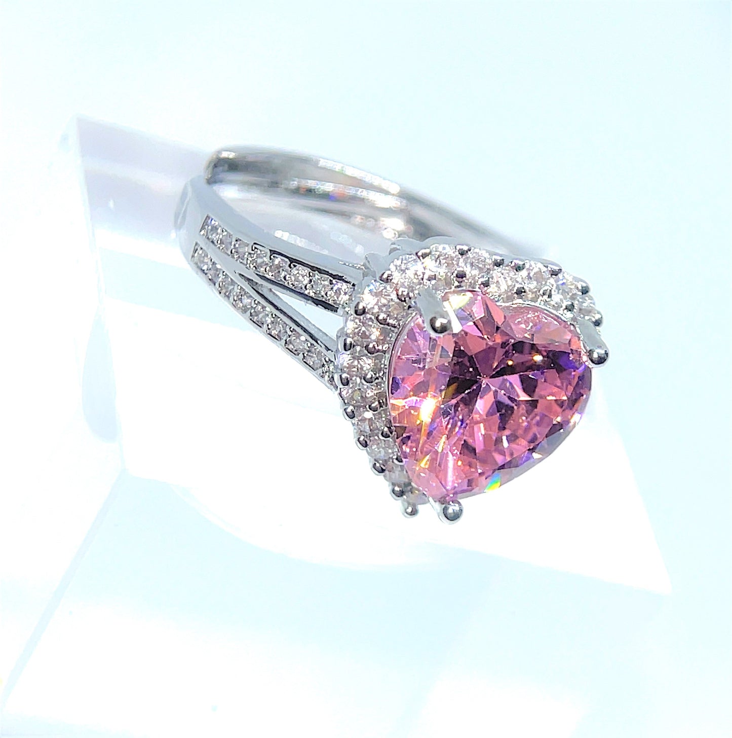 Anello Zucchero Rosa