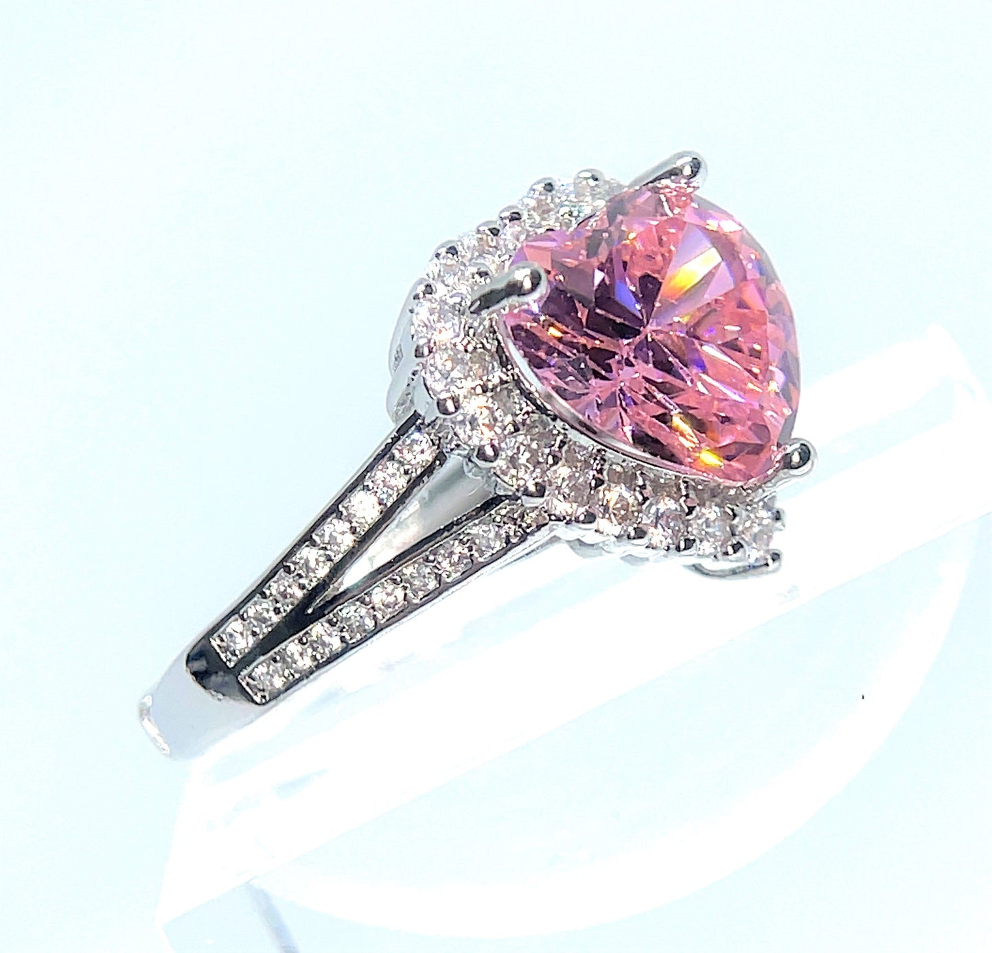Anello Zucchero Rosa