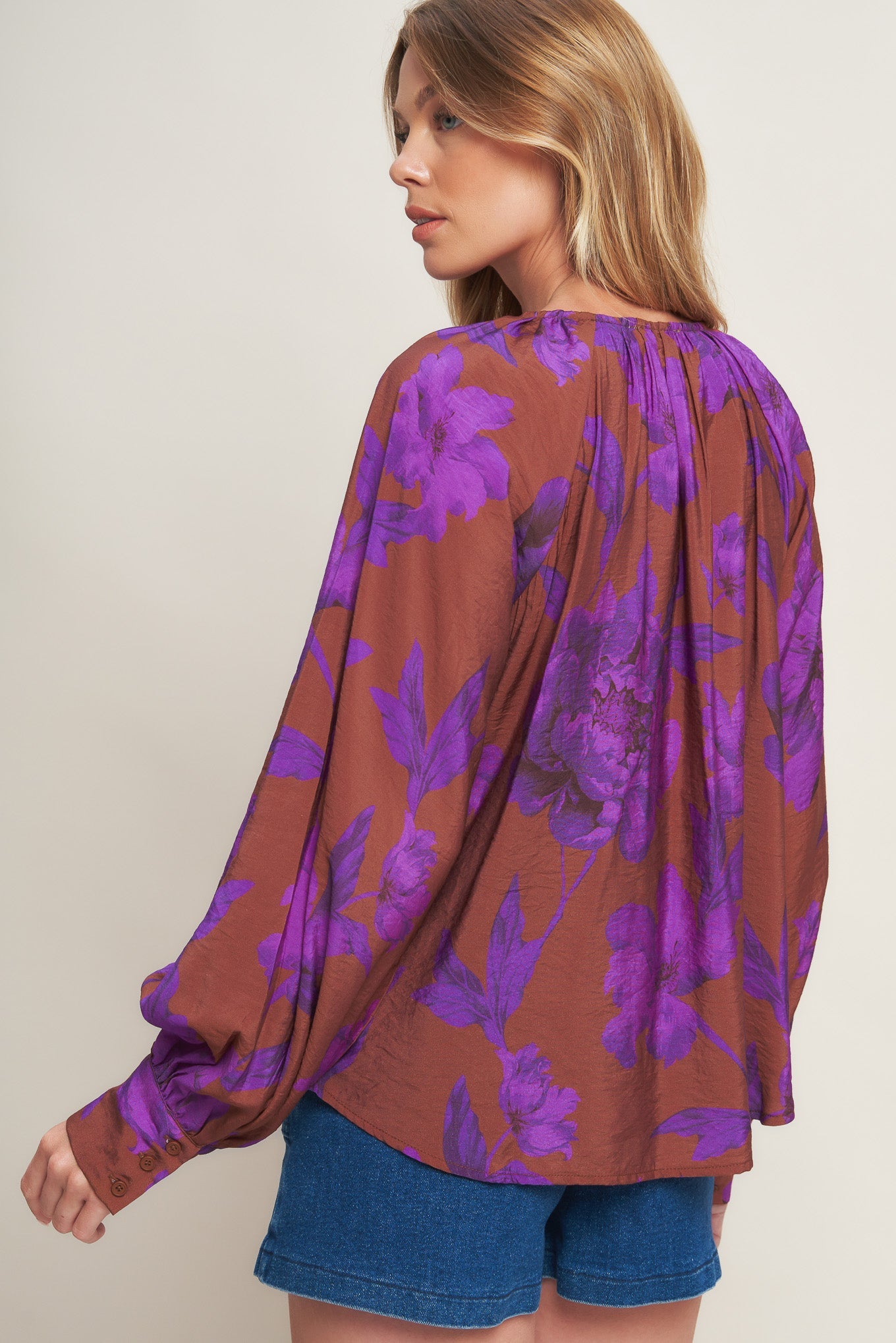 VIOLET DREAM MAGLIA CONTADINA INTRECCIATA